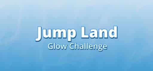 Jump Land Glow Challenge game banner - find where to play in the cloud