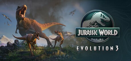 Jurassic World Evolution 3 game banner - find where to play in the cloud