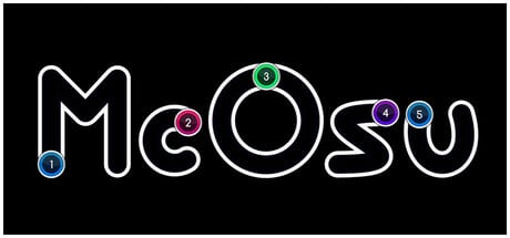 McOsu game banner - find where to play in the cloud