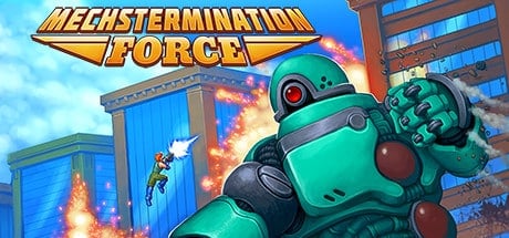 Mechstermination Force game banner - find where to play in the cloud
