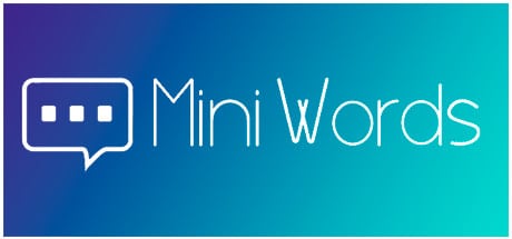 Mini Words game banner - find where to play in the cloud