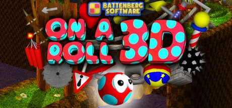 On A Roll 3D game banner - find where to play in the cloud
