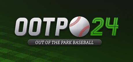 Out of the Park Baseball 24 game banner - find out where to play in the cloud