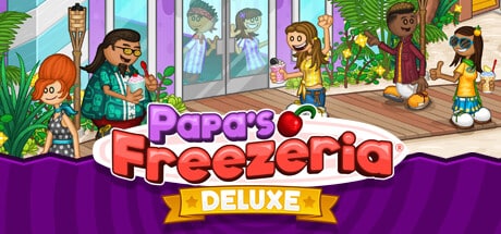 Papa's Freezeria Deluxe game banner - find where to play in the cloud