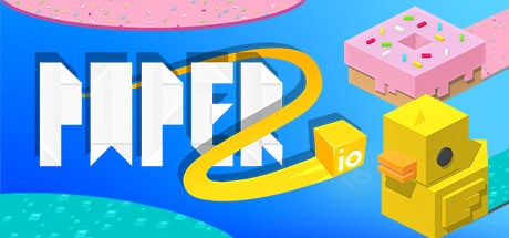 Paper io 2 game banner - find where to play in the cloud