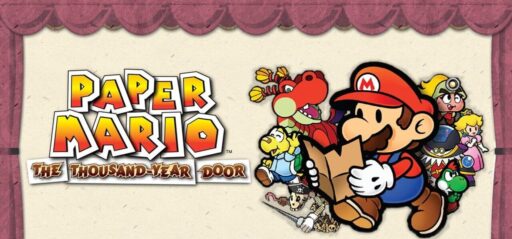 Paper Mario: The Thousand-Year Door game banner - find out where to play in the cloud