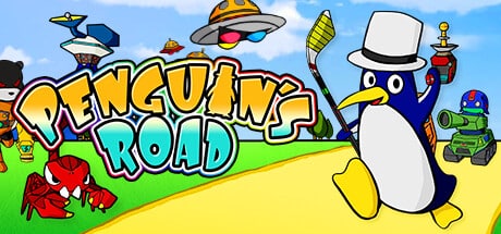 Penguin's Road game banner - find where to play in the cloud