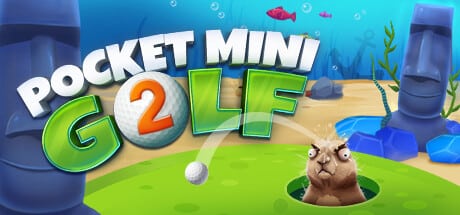 Pocket Mini Golf 2 game banner - find where to play in the cloud