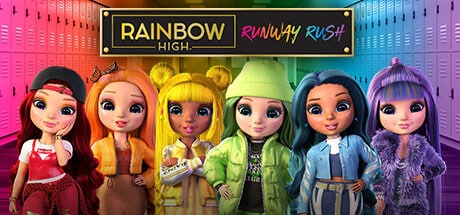 RAINBOW HIGH: RUNWAY RUSH game banner - find where to play in the cloud