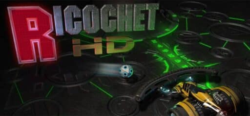 Ricochet HD game banner - find where to play in the cloud