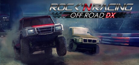 Rock 'N Racing Off Road game banner - find where to play in the cloud