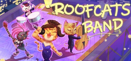 Roofcats Band - Suika Style game banner - find where to play in the cloud