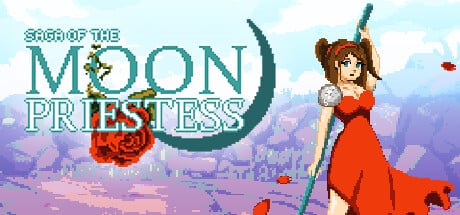 Saga of the Moon Priestess game banner - find where to play in the cloud