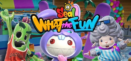 Seal: WHAT the FUN game banner - find where to play in the cloud