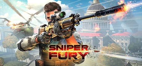Sniper Fury game banner - find where to play in the cloud
