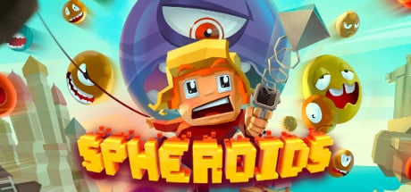 Spheroids game banner - find where to play in the cloud