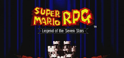 Super Mario RPG: Legend of the Seven Stars game banner - find out where to play in the cloud