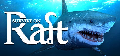 Survive on Raft game banner - find where to play in the cloud