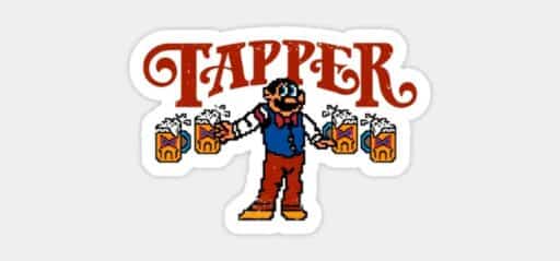 Tapper game banner - find where to play in the cloud