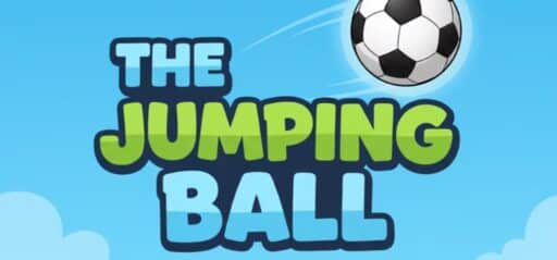 The Jumping Ball game banner - find where to play in the cloud