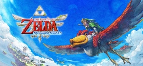 The Legend of Zelda: Skyward Sword game banner - find out where to play in the cloud