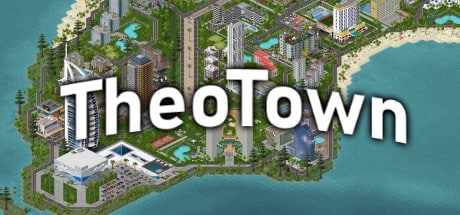 TheoTown game banner - find where to play in the cloud