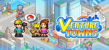 Venture Towns game banner - find where to play in the cloud