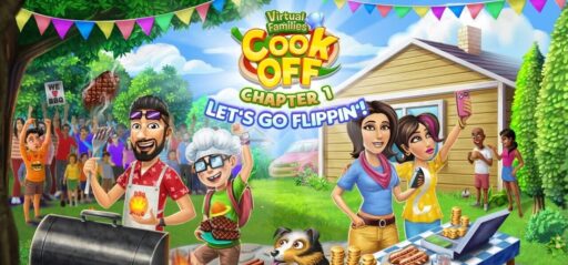 Virtual Families Cook Off: Chapter 1 Let's Go Flippin' game banner - find where to play in the cloud