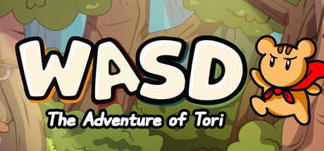 WASD: The Adventure of Tori game banner - find where to play in the cloud