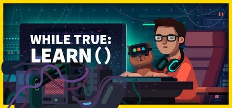 while True: learn() game banner - find where to play in the cloud