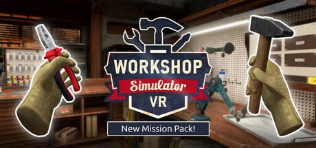Workshop Simulator VR game banner - find where to play in the cloud