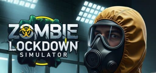 Zombie Lockdown Simulator game banner - find out how to play with cloud gaming
