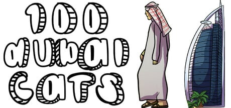 100 Dubai Cats game banner - find where to play in the cloud