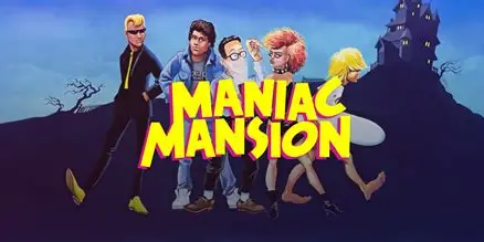 Maniac Mansion game promotional image