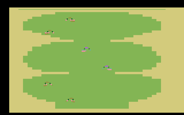 Swordquest Fireworld gameplay screenshot