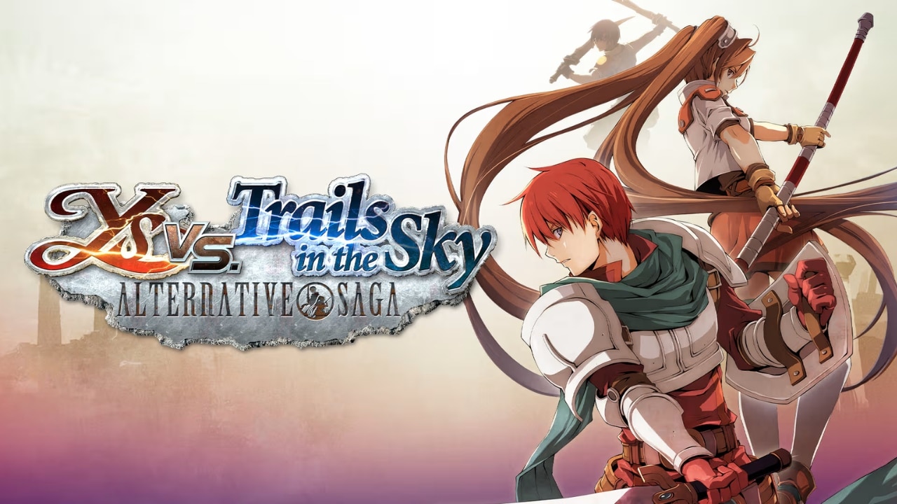 Ys vs. Trails in the Sky: Alternative Saga Game Banner