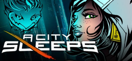A City Sleeps game banner - find where to play in the cloud