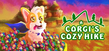A Corgi's Cozy Hike game banner - find where to play in the cloud