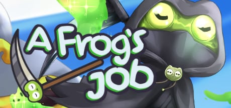 A Frog's Job game banner - find where to play in the cloud