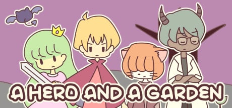 A HERO AND A GARDEN game banner - find where to play in the cloud