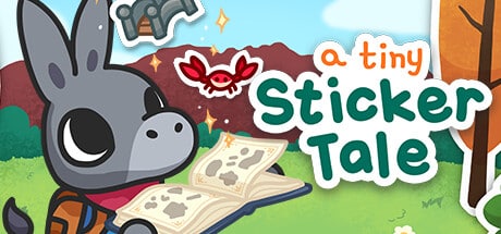 A Tiny Sticker Tale game banner - find where to play in the cloud