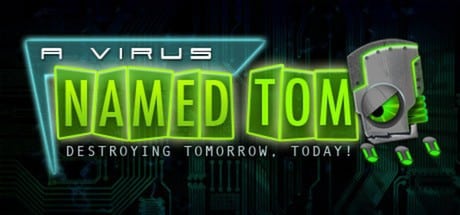 A Virus Named TOM game banner - find where to play in the cloud
