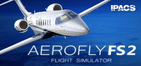 Aerofly FS 2 Flight Simulator game banner - find where to play in the cloud