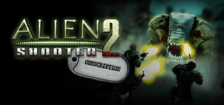 Alien Shooter 2 Conscription game banner - find where to play in the cloud
