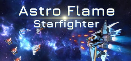 Astro Flame: Starfighter game banner - find where to play in the cloud