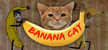 Banana Cat game banner - find where to play in the cloud