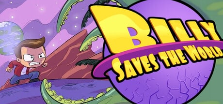 Billy Saves the World game banner - find where to play in the cloud