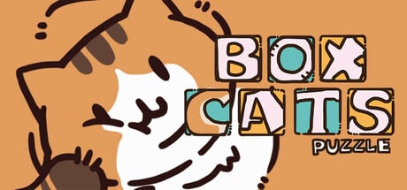Box Cats Puzzle game banner - find where to play in the cloud