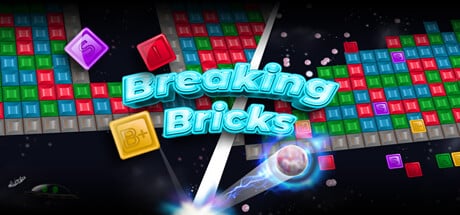 BREAKING BRICKS game banner - find where to play in the cloud