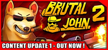 BRUTAL JOHN 2 game banner - find where to play in the cloud
